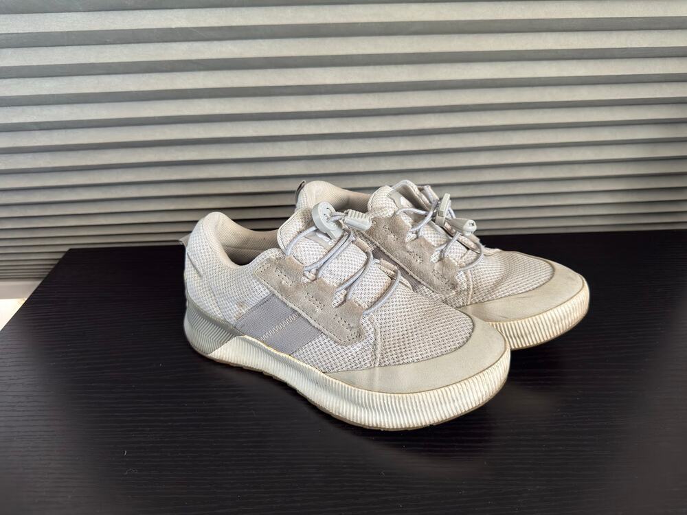 Sorel Out N About Plus Waterproof Sneakers Gray Womens US 6.5 NL4860-020